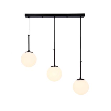 Pendel POMPEI 3xE27/40W/230V sort