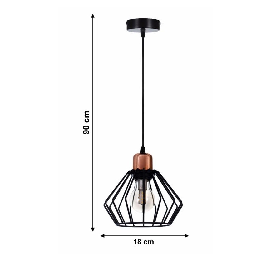 Pendel PORTO 1xE27/40W/230V