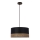 Pendel PORTO 1xE27/60W/230V sort/brun