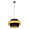 Pendel PRETO GOLD 1xE27/60W/230V - FSC-certificeret