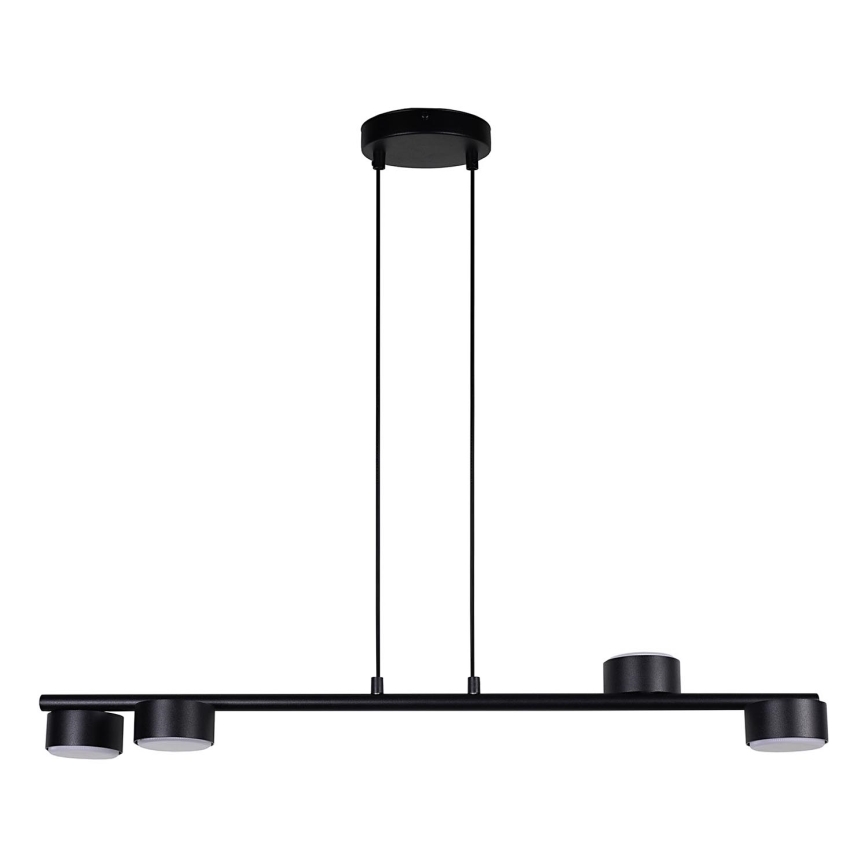 Pendel PUNTO 4xGX53/12W/230V sort