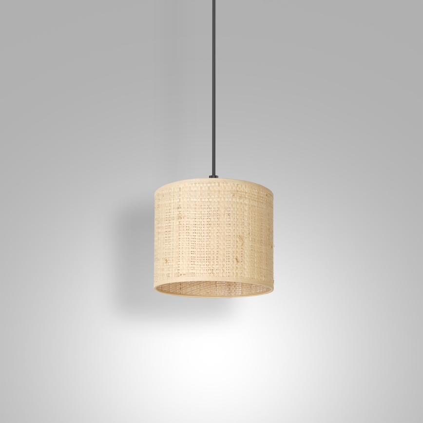 Pendel RATTAN 1xE27/60W/230V diameter 18 cm Rattan