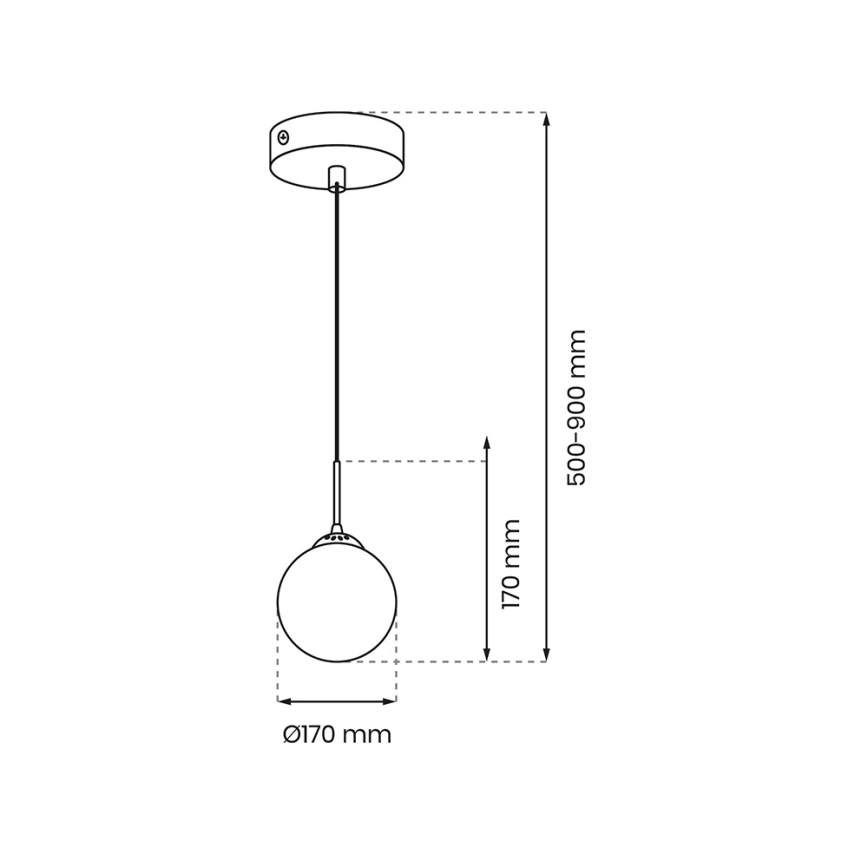 Pendel REFLEX 1xE14/40W/230V d. 17 cm