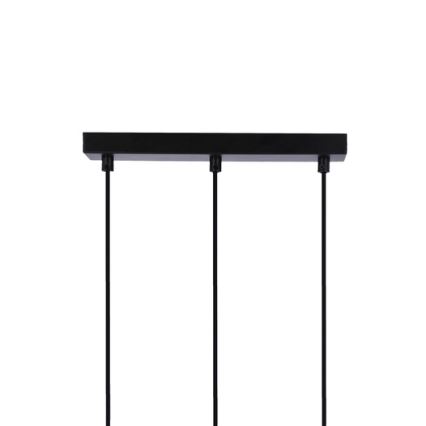 Pendel RENO 3xE27/40W/230V sort/brun