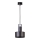 Pendel RIF 1xE27/60W/230V sort