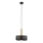 Pendel RIF LUX 1xGX53/12W/230V diameter 25 cm sort/guldfarvet