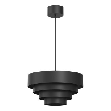 Pendel RINGS 1xE27/15W/230V sort