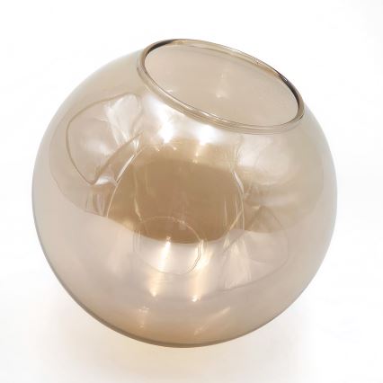 Pendel ROLLO 1xE14/5W/230V guldfarvet/røget beige