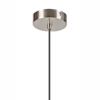 Pendel ROLLO 1xE14/5W/230V mat krom/røget