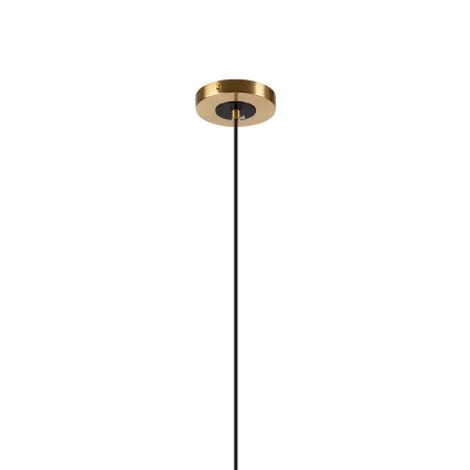 Pendel ROLLO 3xE14/5W/230V guldfarvet/røget beige