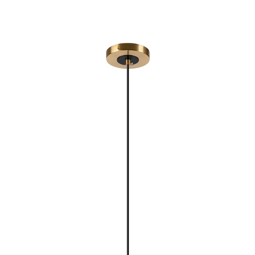 Pendel ROLLO 3xE14/5W/230V guldfarvet/røget beige