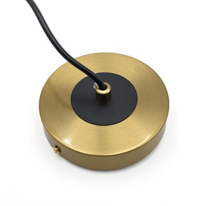 Pendel ROLLO 3xE14/5W/230V guldfarvet/røget beige