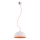 Pendel RONNIE 1xE27/15W/230V hvid/orange