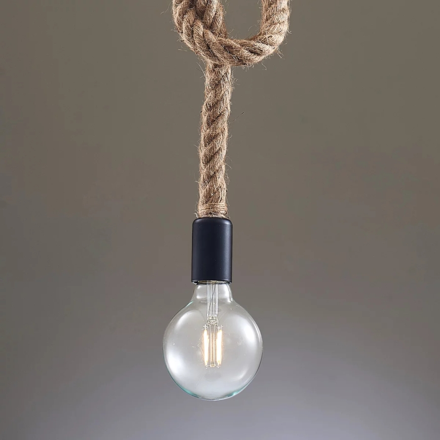 Pendel ROPE 1xE27/12W/230V