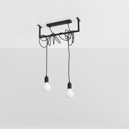 Pendel SALAMANCA 2xE27/60W/230V