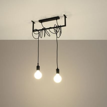 Pendel SALAMANCA 2xE27/60W/230V