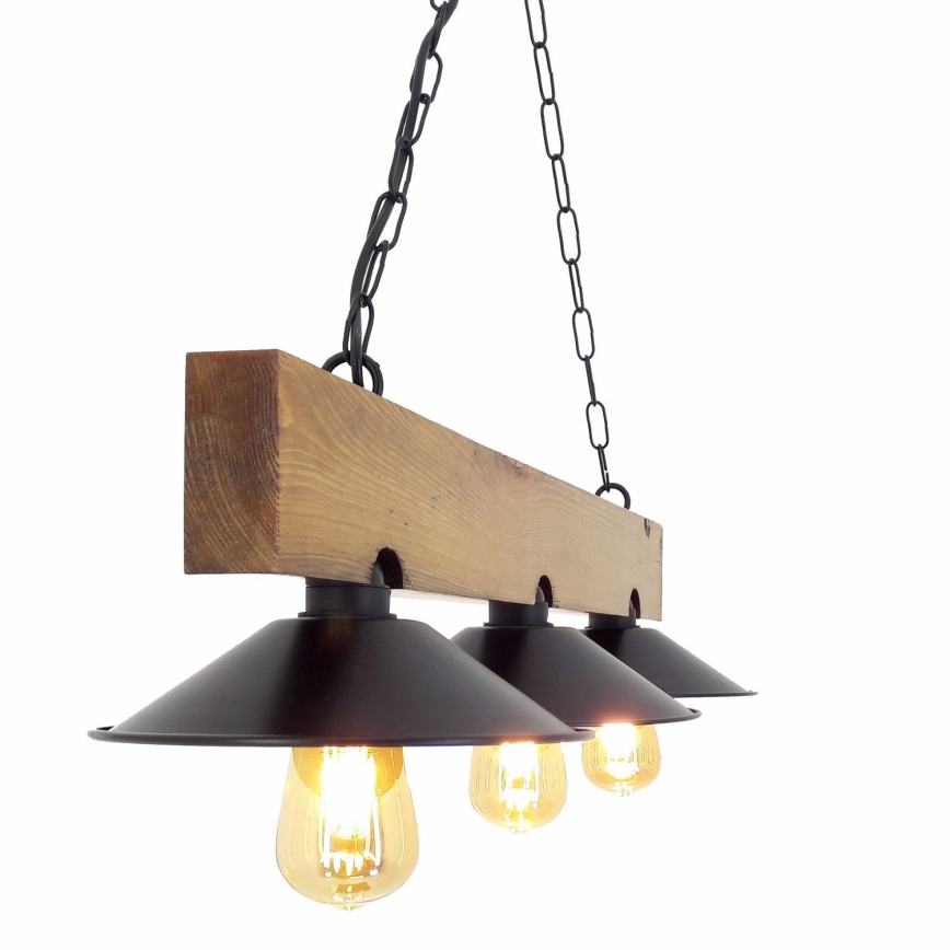 Pendel SAPKA 3xE27/60W/230V kædeophæng
