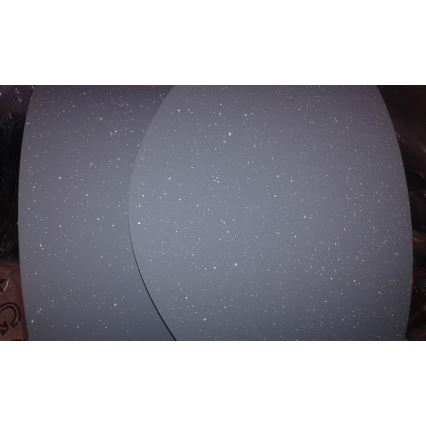 Pendel SFERA 1xE27/60W/230V diameter 35 cm grå/guldfarvet