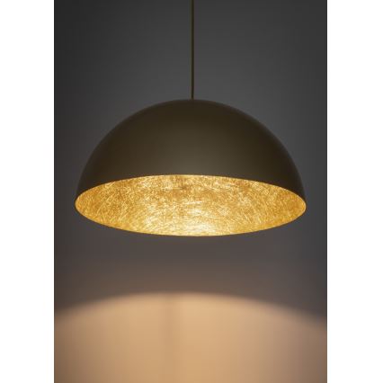 Pendel SFERA 1xE27/60W/230V diameter 35 cm gylden