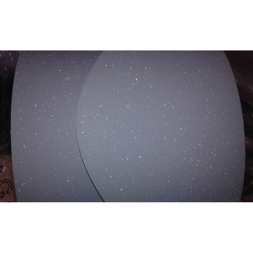 Pendel SFERA 1xE27/60W/230V diameter 50 cm grå/gylden