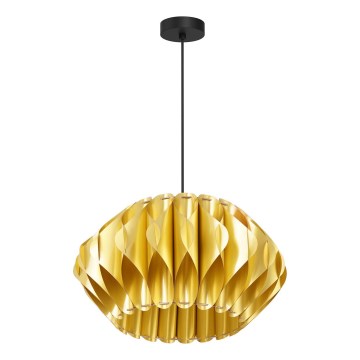 Pendel SHADE 1xE27/15W/230V guldfarvet