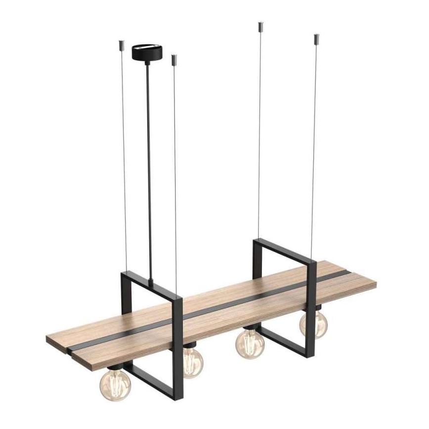 Pendel SHELF 4xE27/60W/230V