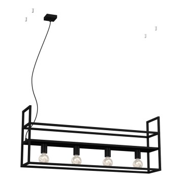 Pendel SHELF 4xE27/60W/230V