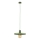 Pendel SILA 1xE27/15W/230V diameter 30 cm grøn