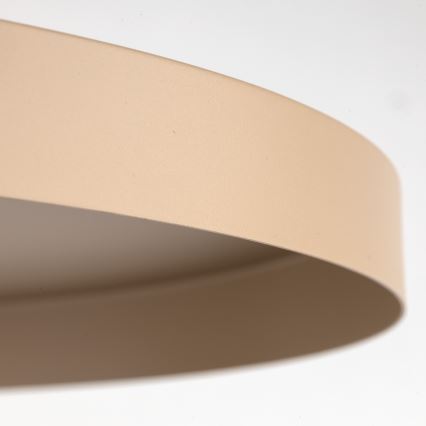 Pendel SILA 1xE27/15W/230V diameter 40 cm beige/mursten
