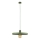 Pendel SILA 1xE27/15W/230V diameter 40 cm grøn