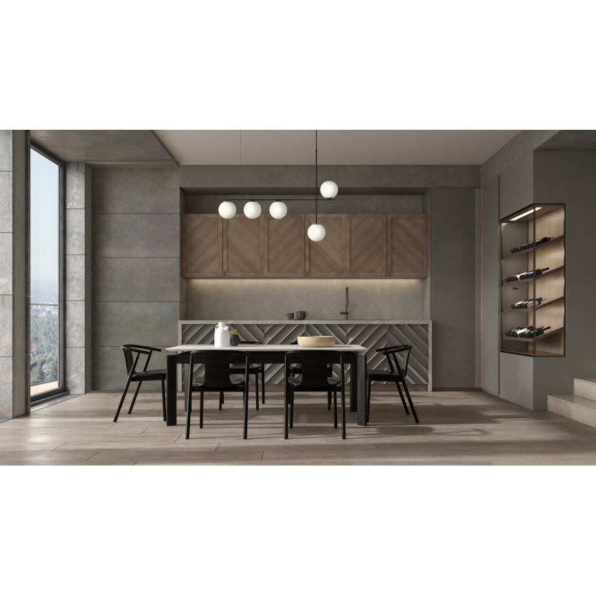 Pendel SILIA 5xG9/12W/230V sort