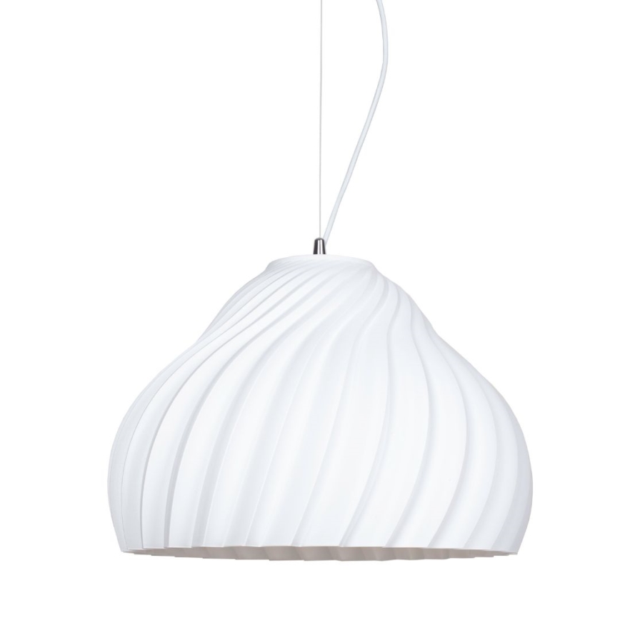 Pendel SILVO 1xE27/60W/230V diameter 38 cm hvid