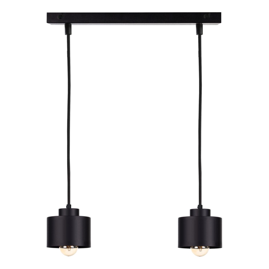 Pendel SIMPLY BLACK 2xE27/60W/230V