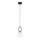 Pendel SITRO 1xE14/10W/230V sort/hvid