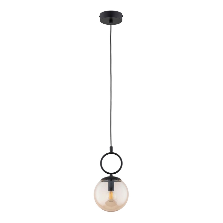 Pendel SITRO 1xE14/10W/230V sort/røget beige