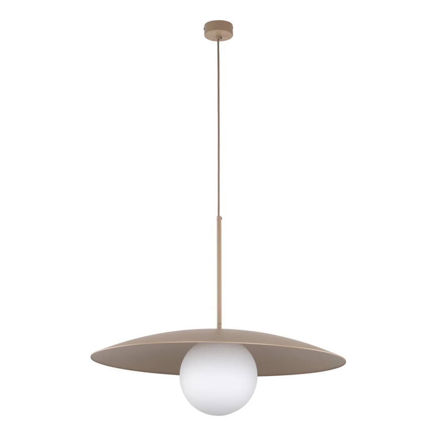 Pendel SLATE 1xE27/15W/230V diameter 65 cm beige