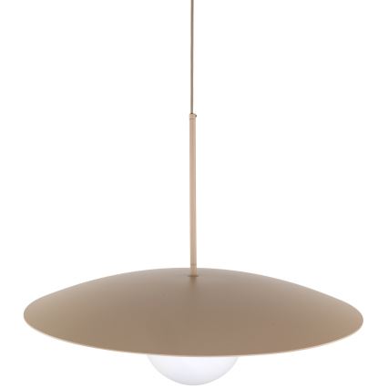 Pendel SLATE 1xE27/15W/230V diameter 65 cm beige