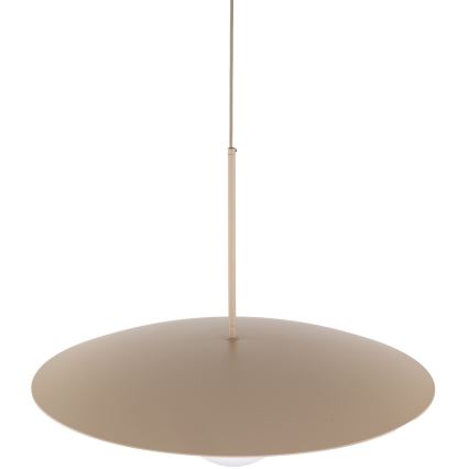 Pendel SLATE 1xE27/15W/230V diameter 65 cm beige