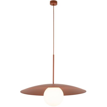 Pendel SLATE 1xE27/15W/230V diameter 65 cm mursten