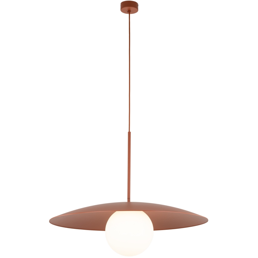 Pendel SLATE 1xE27/15W/230V diameter 65 cm mursten