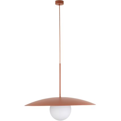 Pendel SLATE 1xE27/15W/230V diameter 65 cm mursten