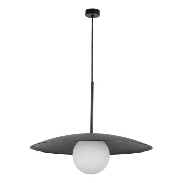 Pendel SLATE 1xE27/15W/230V diameter 65 cm sort