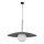 Pendel SLATE 1xE27/15W/230V diameter 65 cm sort