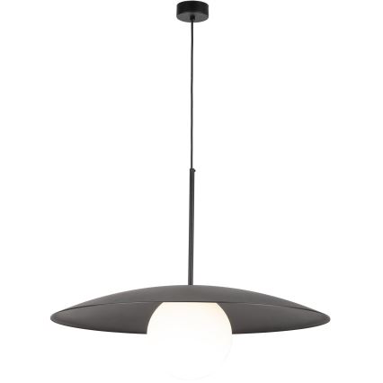 Pendel SLATE 1xE27/15W/230V diameter 65 cm sort