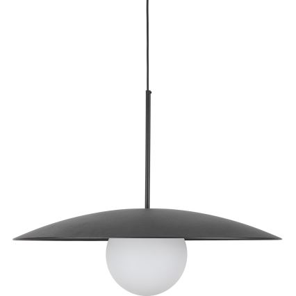 Pendel SLATE 1xE27/15W/230V diameter 65 cm sort