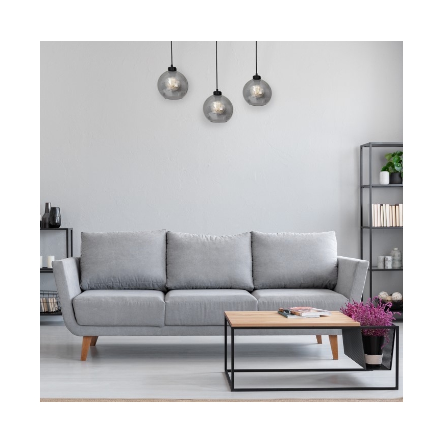 Pendel SOFIA 3xE27/60W/230V sort