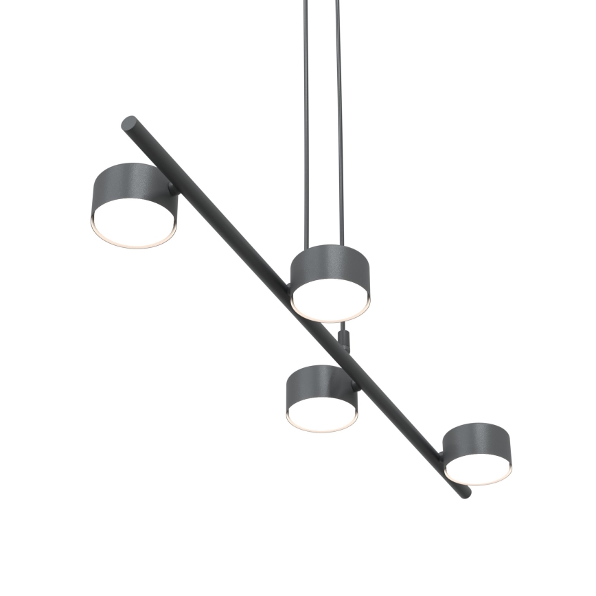 Pendel SORA 4xGX53/12W/230V sort