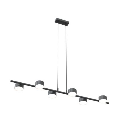 Pendel SORA 6xGX53/12W/230V sort