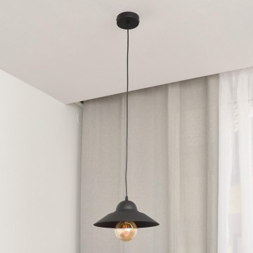 Pendel SORAPIS 1xE27/15W/230V sort