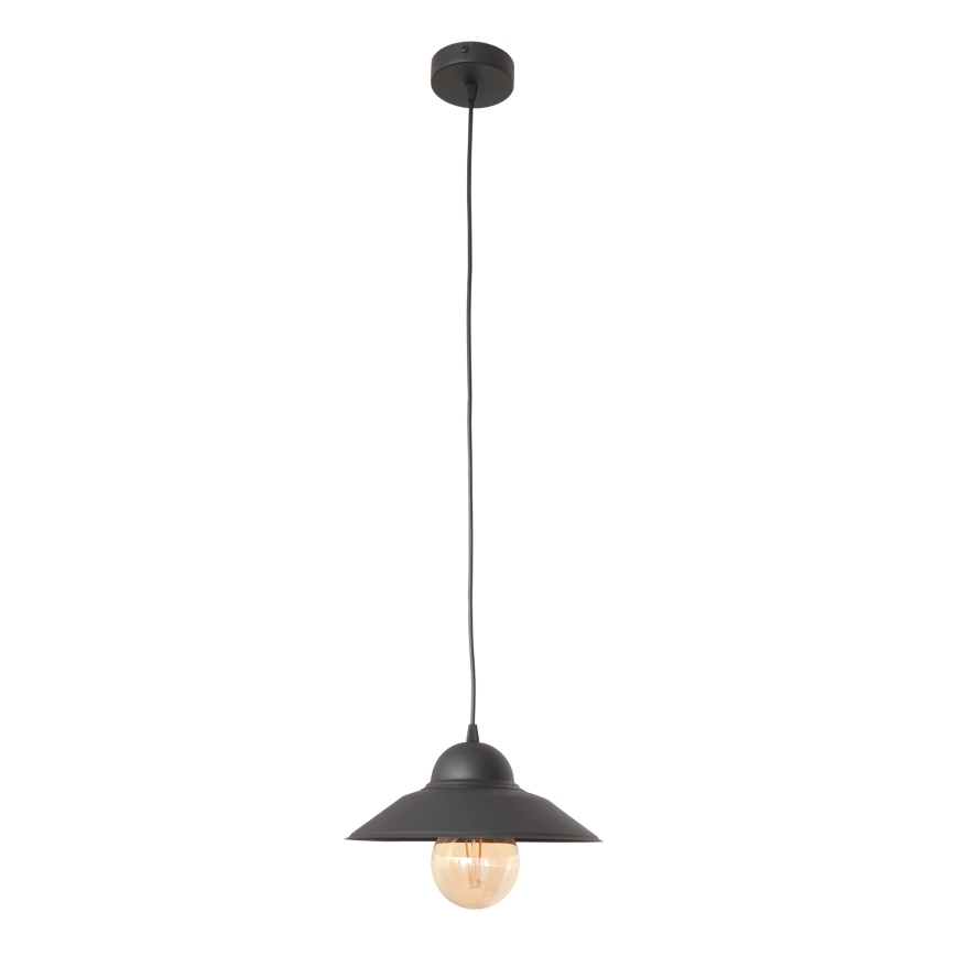 Pendel SORAPIS 1xE27/15W/230V sort